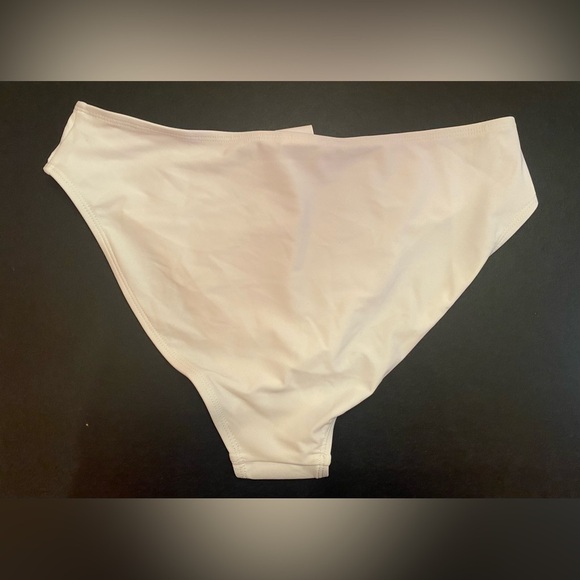 Annbon White Bikini Bottom Size Large NWT - Picture 2 of 5